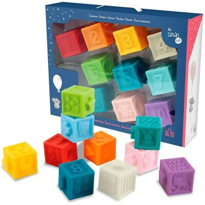 Tachan Set Di 10 Cubi Di Numeri Tachan Set Di 10 Cubi Di Numeri