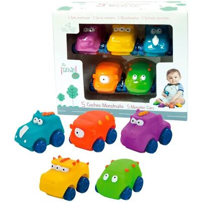 Tachan - Auto mostro mini - Multicolore - 12-24 mesi - Auto giocattolo Tachan - Auto mostro mini - Multicolore - 12-24 mesi - Auto giocattolo