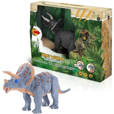 Tachan Figura Di Triceratopo Camminante Con Luci E Suoni Tachan Figura Di Triceratopo Camminante Con Luci E Suoni