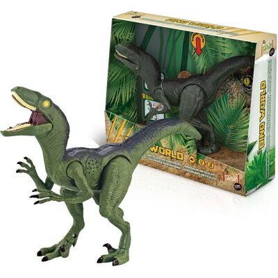 Tachan Figura Articolata Di Velociraptor Con Luci E Suoni Tachan Figura Articolata Di Velociraptor Con Luci E Suoni