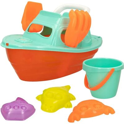 Colorbaby Set Da Spiaggia Yacht Con Accessori Multicolor One Size Colorbaby Set Da Spiaggia Yacht Con Accessori Multicolor One Size