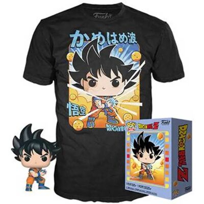 Funko Pop! E Maglietta A Maniche Corte Kamehameha Dragon Ball Z Goku 9 Cm Funko Pop! E Maglietta A Maniche Corte Kamehameha Dragon Ball Z Goku 9 Cm