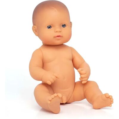 Bambola Neonata Caucasica Miniland 32 Cm - Bambola Bambola Neonata Caucasica Miniland 32 Cm - Bambola