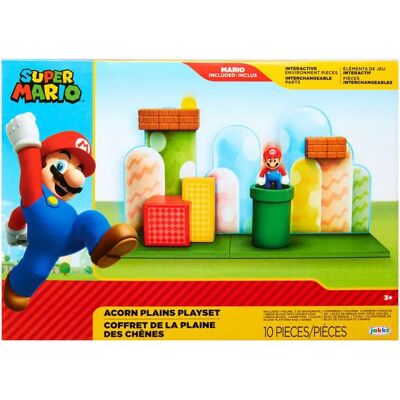 Jakks Pacific Giocattolo Playseat Bros Acron Plains Mario Jakks Pacific Giocattolo Playseat Bros Acron Plains Mario