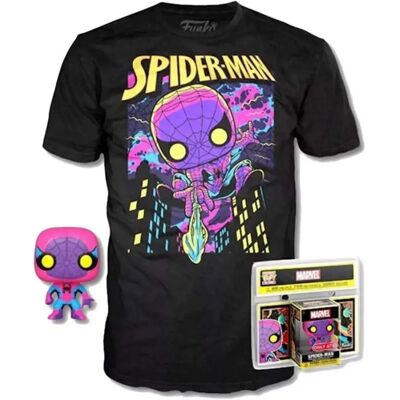 Funko E T-shirt A Maniche Corte Spiderman Funko E T-shirt A Maniche Corte Spiderman