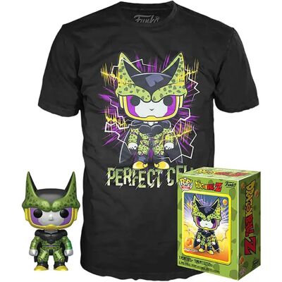 Funko E T-shirt A Maniche Corte Perfect Cell Dragon Ball Z Funko E T-shirt A Maniche Corte Perfect Cell Dragon Ball Z