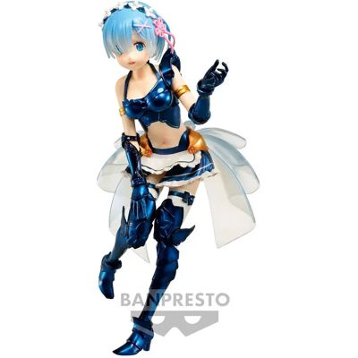 Bandai Iniziando Una Nuova Vita In Un Altro Mondo Rem Vol Figure Versione Armatura Re:zero Bandai Iniziando Una Nuova Vita In Un Altro Mondo Rem Vol Figure Versione Armatura Re:zero