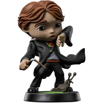 Harry Potter Mini Figurina Di Ron Weasley Con Bacchetta Rotta Harry Potter Mini Figurina Di Ron Weasley Con Bacchetta Rotta
