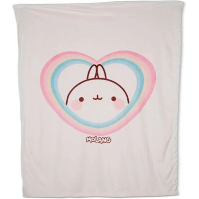 Nici Coperta Di Peluche Molang Teddy 10x175 Cm Nici Coperta Di Peluche Molang Teddy 10x175 Cm
