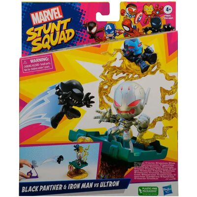 Marvel Set Di Figure Del Gioco Di Abbattimento Dei Cattivi Di Stunt Squad Marvel Set Di Figure Del Gioco Di Abbattimento Dei Cattivi Di Stunt Squad