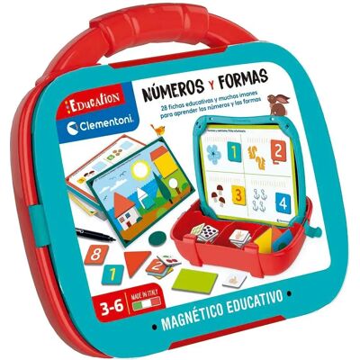 Clementoni Valigetta Magnetica Educativa Gioco Da Tavolo Di Numeri E Forme Clementoni Valigetta Magnetica Educativa Gioco Da Tavolo Di Numeri E Forme
