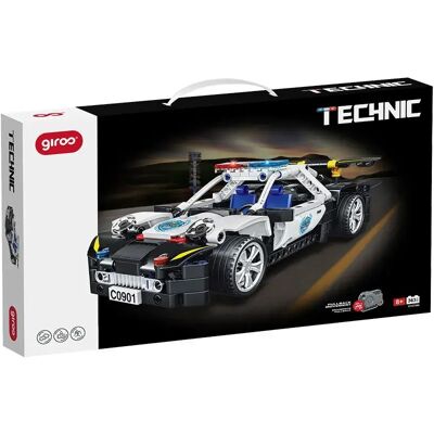 Giros Gioco Di Costruzione Di Auto Della Polizia Swat Technic Giros Gioco Di Costruzione Di Auto Della Polizia Swat Technic