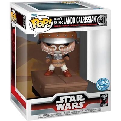 Funko Jabba Skiff Lando Calrissian Figura Esclusiva Star Wars Deluxe Funko Jabba Skiff Lando Calrissian Figura Esclusiva Star Wars Deluxe