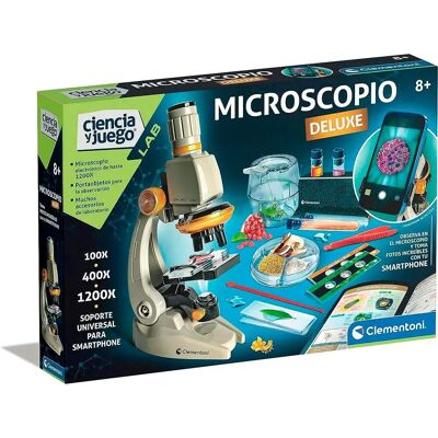 Clementoni Microscopio Educativo Intelligente Deluxe Clementoni Microscopio Educativo Intelligente Deluxe