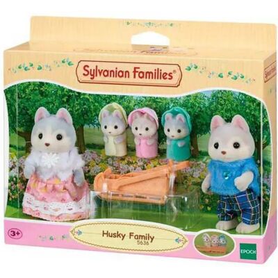 Epoch Famiglia Husky Di Sylvanian Families Epoch Famiglia Husky Di Sylvanian Families