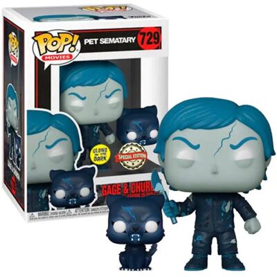 Funko Cimitero Vivente: Figura Esclusiva Di Gage E Church Funko Cimitero Vivente: Figura Esclusiva Di Gage E Church