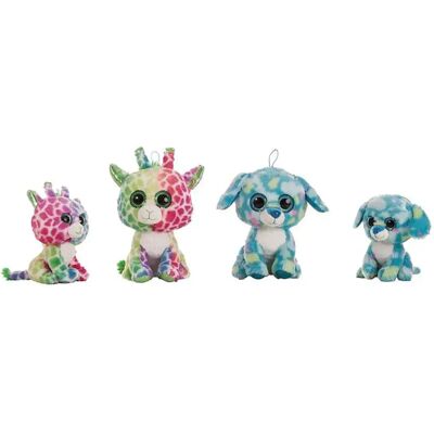 Creaciones Llopis 6 Animali Di Peluche Colorati 32 Cm Multicolor One Size Creaciones Llopis 6 Animali Di Peluche Colorati 32 Cm Multicolor One Size