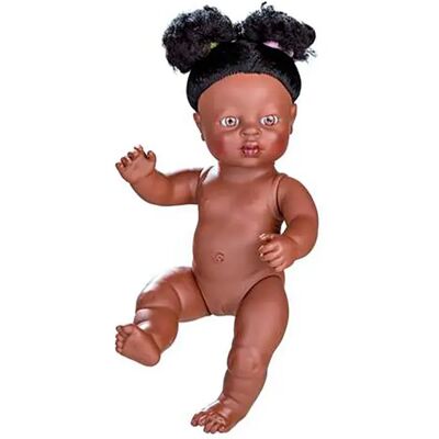 Berjuan Bambola Reborn Bambina Africana 7059 38 Cm Berjuan Bambola Reborn Bambina Africana 7059 38 Cm