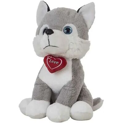Creaciones Llopis Orso Cuore Husky 48 Cm Multicolor One Size Creaciones Llopis Orso Cuore Husky 48 Cm Multicolor One Size