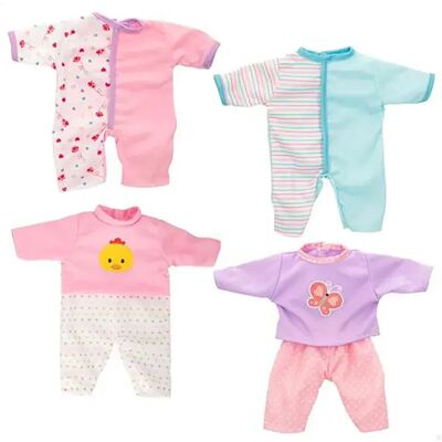 Colorbaby Vestiti Seta Con Bambola Con 4 Abiti 42 Cm Multicolor One Size Colorbaby Vestiti Seta Con Bambola Con 4 Abiti 42 Cm Multicolor One Size