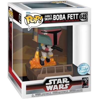 Funko Figura Esclusiva Star Wars Boba Fett Deluxe Funko Figura Esclusiva Star Wars Boba Fett Deluxe
