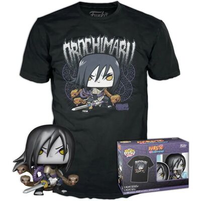 Funko Orochimaru E T-shirt A Maniche Corte Naruto Shippuden Funko Orochimaru E T-shirt A Maniche Corte Naruto Shippuden