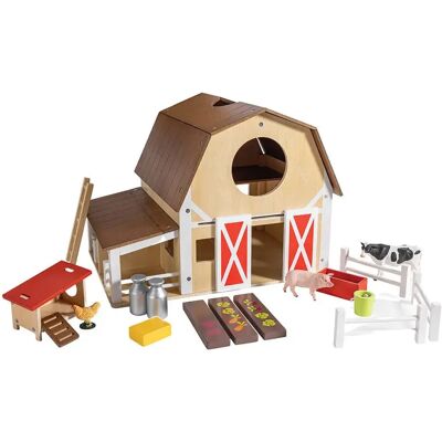 Eurekakids Fattoria In Legno Con Animali E Accessori-la Granja De Paul Eurekakids Fattoria In Legno Con Animali E Accessori-la Granja De Paul