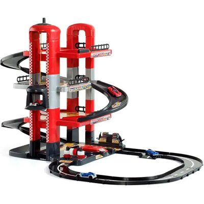 Molto Garage Floors With Tracks And 2 Metal Cars Molto Garage Floors With Tracks And 2 Metal Cars