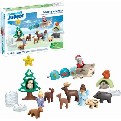 Playmobil Junior: Calendario Dell´avvento Di Natale Nella Neve Playmobil Junior: Calendario Dell´avvento Di Natale Nella Neve
