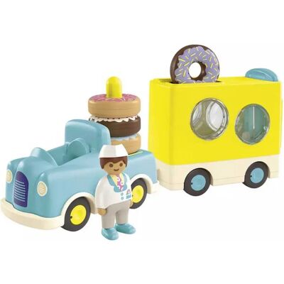 Playmobil Junior: Furgoncino Dei Donut Playmobil Junior: Furgoncino Dei Donut