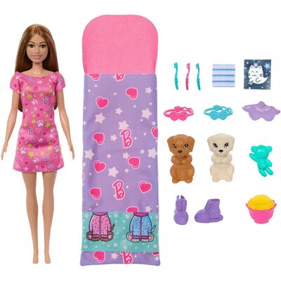 Barbie Bambola Pigiama Party Per Cuccioli Barbie Bambola Pigiama Party Per Cuccioli