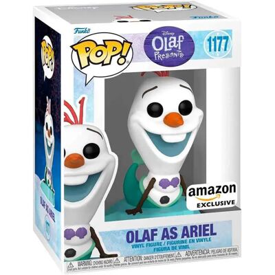 Funko Olaf Present-olaf Come Ariel Esclusiva Disney Funko Olaf Present-olaf Come Ariel Esclusiva Disney
