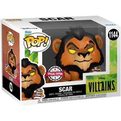 Funko Esclusiva Di Scar Cattivi Disney Il Re Leone Funko Esclusiva Di Scar Cattivi Disney Il Re Leone