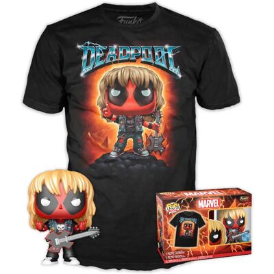 Funko & T-shirt-heavy Metal Deadpool Funko & T-shirt-heavy Metal Deadpool