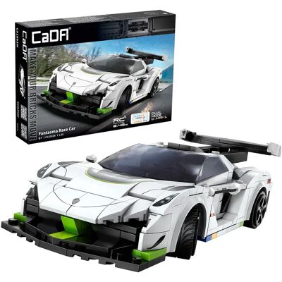 Cada App Per Auto Da Corsa Fantasma + Rc 322 Pezzi Cada App Per Auto Da Corsa Fantasma + Rc 322 Pezzi