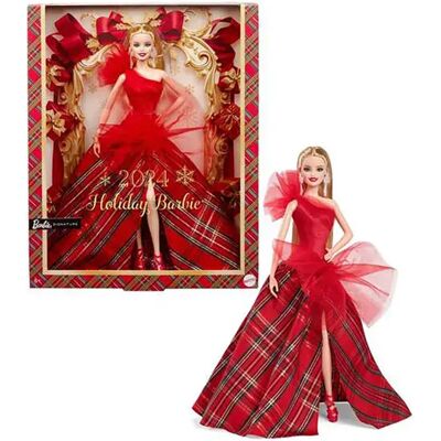 Barbie Bambola Bionda Natalizia Da Collezione Barbie Bambola Bionda Natalizia Da Collezione