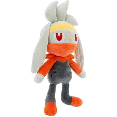 Jazwares Raboot Peluche Pokémon 30 Cm Jazwares Raboot Peluche Pokémon 30 Cm