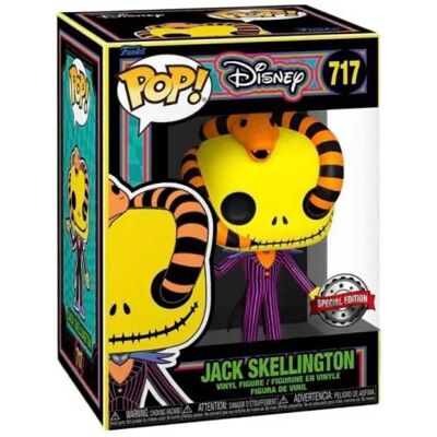Funko Figura In Vinile Serpente Blacklight Nightmare Before Christmas Jack 9 Cm Funko Figura In Vinile Serpente Blacklight Nightmare Before Christmas Jack 9 Cm