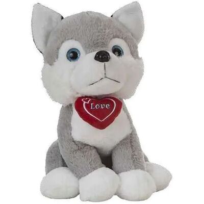 Creaciones Llopis Orsacchiotto Husky Heart Plush 22 Cm Multicolor One Size Creaciones Llopis Orsacchiotto Husky Heart Plush 22 Cm Multicolor One Size