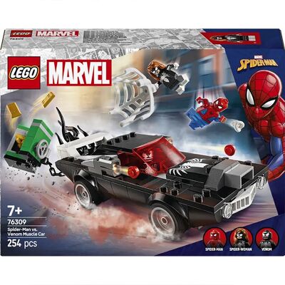 Lego Gioco Di Costruzione Marvel Spider Man Vs Venom´s Brutal Car Lego Gioco Di Costruzione Marvel Spider Man Vs Venom´s Brutal Car