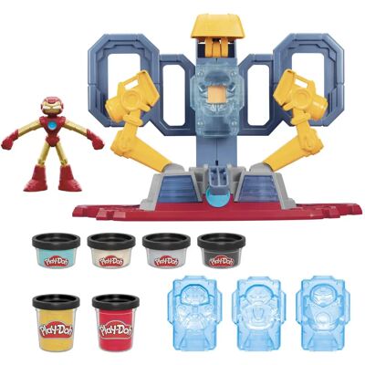 Play-doh Argilla Man Armor Lab Marvel Ferro Play-doh Argilla Man Armor Lab Marvel Ferro