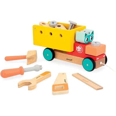 Janod Brico´kids Camion Da Traino Fai-da-te Janod Brico´kids Camion Da Traino Fai-da-te