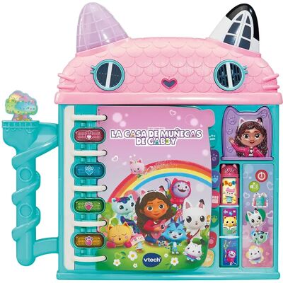 Vtech Libro Della Scoperta Gabby´s Dollhouse Versione Spagnola Vtech Libro Della Scoperta Gabby´s Dollhouse Versione Spagnola