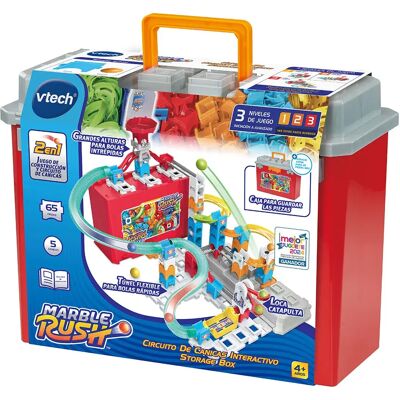 Vtech Gioco Di Costruzione Marble Rush Storage Box Versione Spagnola Vtech Gioco Di Costruzione Marble Rush Storage Box Versione Spagnola