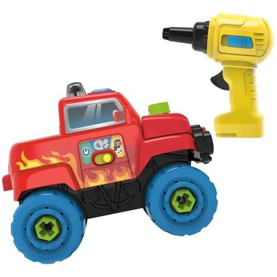 Vtech Veicolo Monster Truck Ripara E Costruisci Versione Spagnola Vtech Veicolo Monster Truck Ripara E Costruisci Versione Spagnola