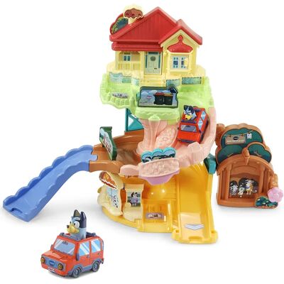 Vtech Tut Tut Casa Della Famiglia Bluey+macchina Della Famiglia Cars Versione Spagnola Vtech Tut Tut Casa Della Famiglia Bluey+macchina Della Famiglia Cars Versione Spagnola