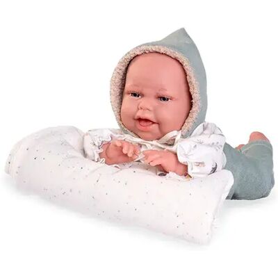 Bambola Clara Antonio Juan con palle e coperta - Giocattolo per bambino Bambola Clara Antonio Juan con palle e coperta - Giocattolo per bambino