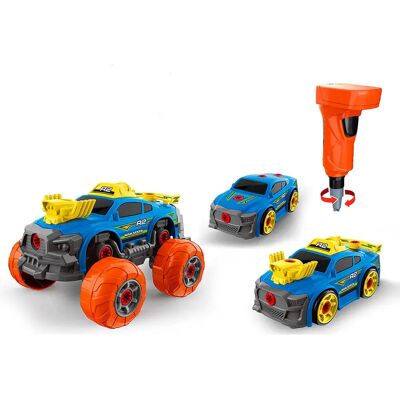 Tachan Gioco Di Costruzioni Auto Con Accessori Per Tuning 3 In 1 Tachan Gioco Di Costruzioni Auto Con Accessori Per Tuning 3 In 1