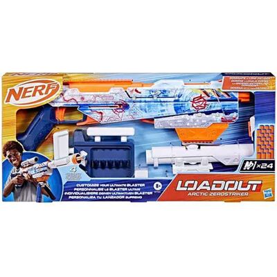 Hasbro Fucile Load Out Artic Zerostriker Hasbro Fucile Load Out Artic Zerostriker