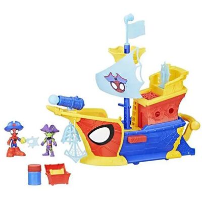 Hasbro Personaggio Nave Pirata Spidey Ragnatele D´acqua Hasbro Personaggio Nave Pirata Spidey Ragnatele D´acqua